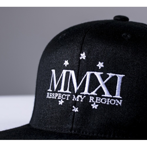 Black MMXI Snapback Hat - Brought To You By Respect My Region