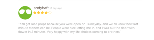 Oregon's top pot shop- https://www.leafly.com/dispensary-info/brothers-cannabis-club/reviews/1