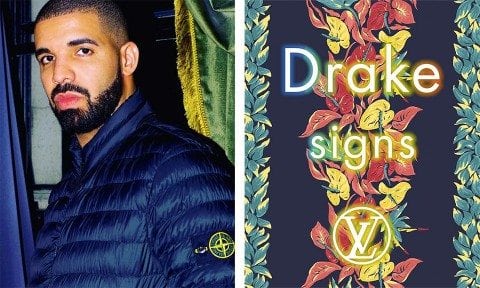 Drake New Song Signs For Louis Vuitton Menswear SS18 - PAPER Magazine
