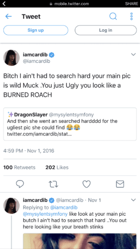 Cardi B Racism Thread