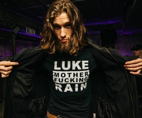 luke rain death by stereo