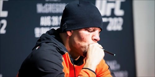 CBD Could Treat CTE: Will Be Taken Off WADA Banned Substance List Nate Diaz vaping