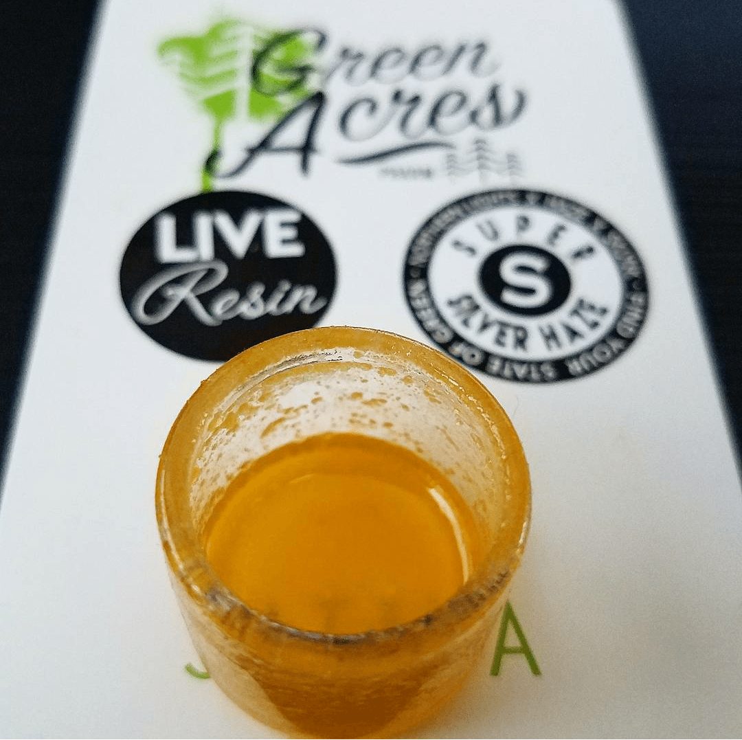 Super Silver Haze Live Resin From Green Acres Pharm