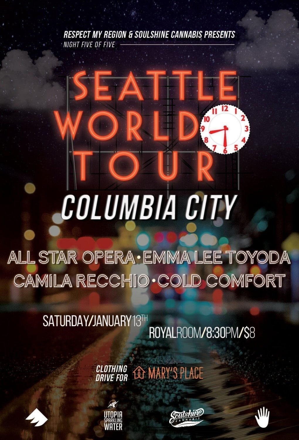 seattle world tour