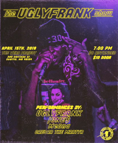 Join UGLYFRANK + Guests For A Hip-Hop Show You Can't Miss