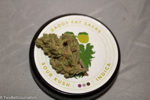 Sour Kush Strain - Daddy Fat Sacks - Strain Review