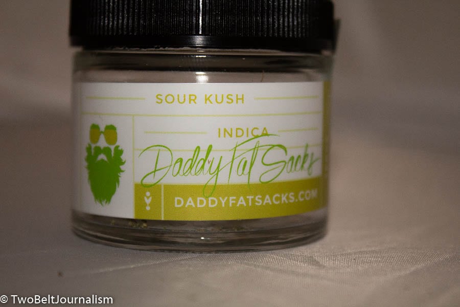 Sour Kush Strain - Daddy Fat Sacks - Strain Review