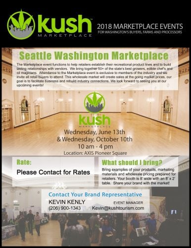 Kush Marketplace Connecting Washington Cannabis Retailers With Producers & Processors