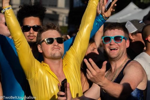 whole crowd vibing with Check Out Our 2018 Capitol Hill Block Party Festival Recapinnocent and happy sounds.