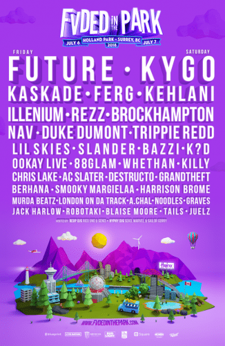 FVDED In The Park Music Festival