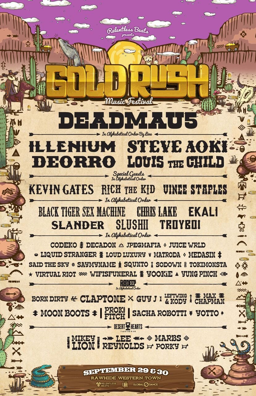 Arizona's Goldrush Music Festival Is Back Sept. 29 & 30!