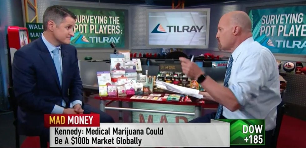 tilray cannabis stock