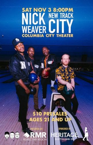 Nick Weaver And New Track City Headline Columbia City Theater Nov. 3