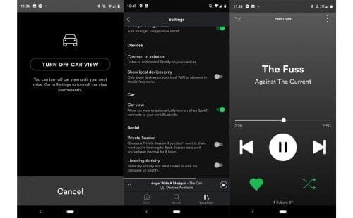 Spotify Introduces New Safety Feature: "Car View" for Android