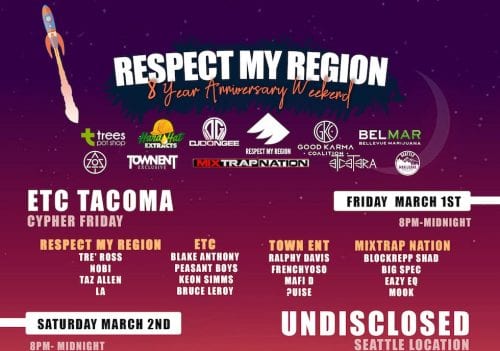 Respect my region 8 year anniversary