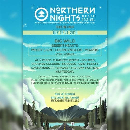 7th Annual Northern Nights Music Festival Announces Phase One of 2019 Lineup