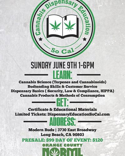 Cannabis Dispensary Education From Orange County NORML