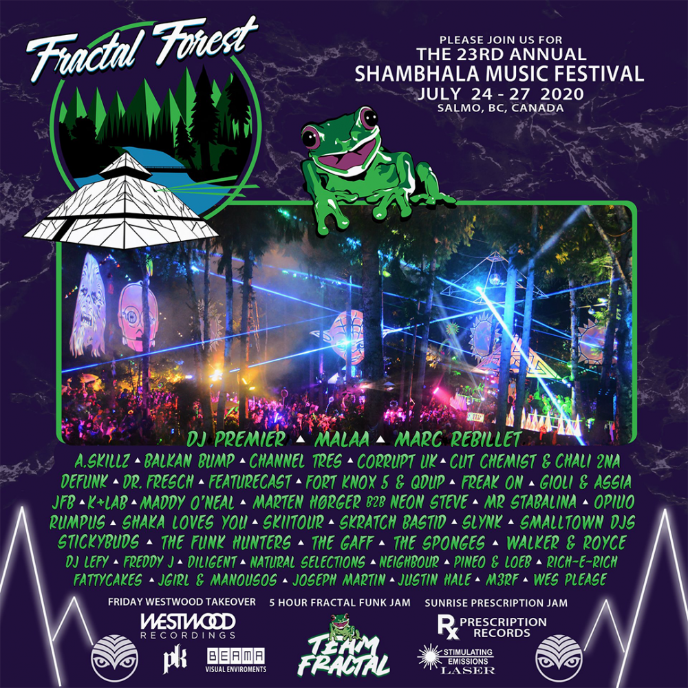 Shambhala Music Festival Announces Artists + Stage Lineups For 2020 Event (MORE UPDATES TBA)