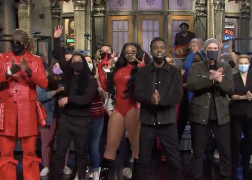 Megan Thee Stallion Chris Rock SNL