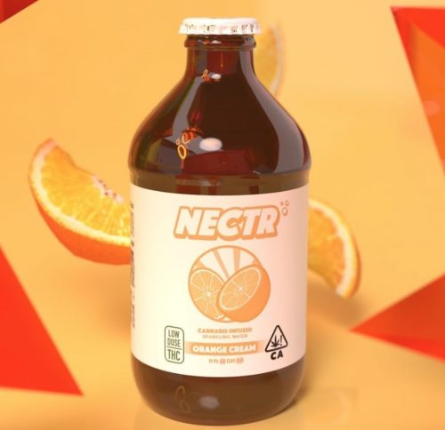 The Orange Cream THC-Infused Sparkling Water Review Featuring Nectr