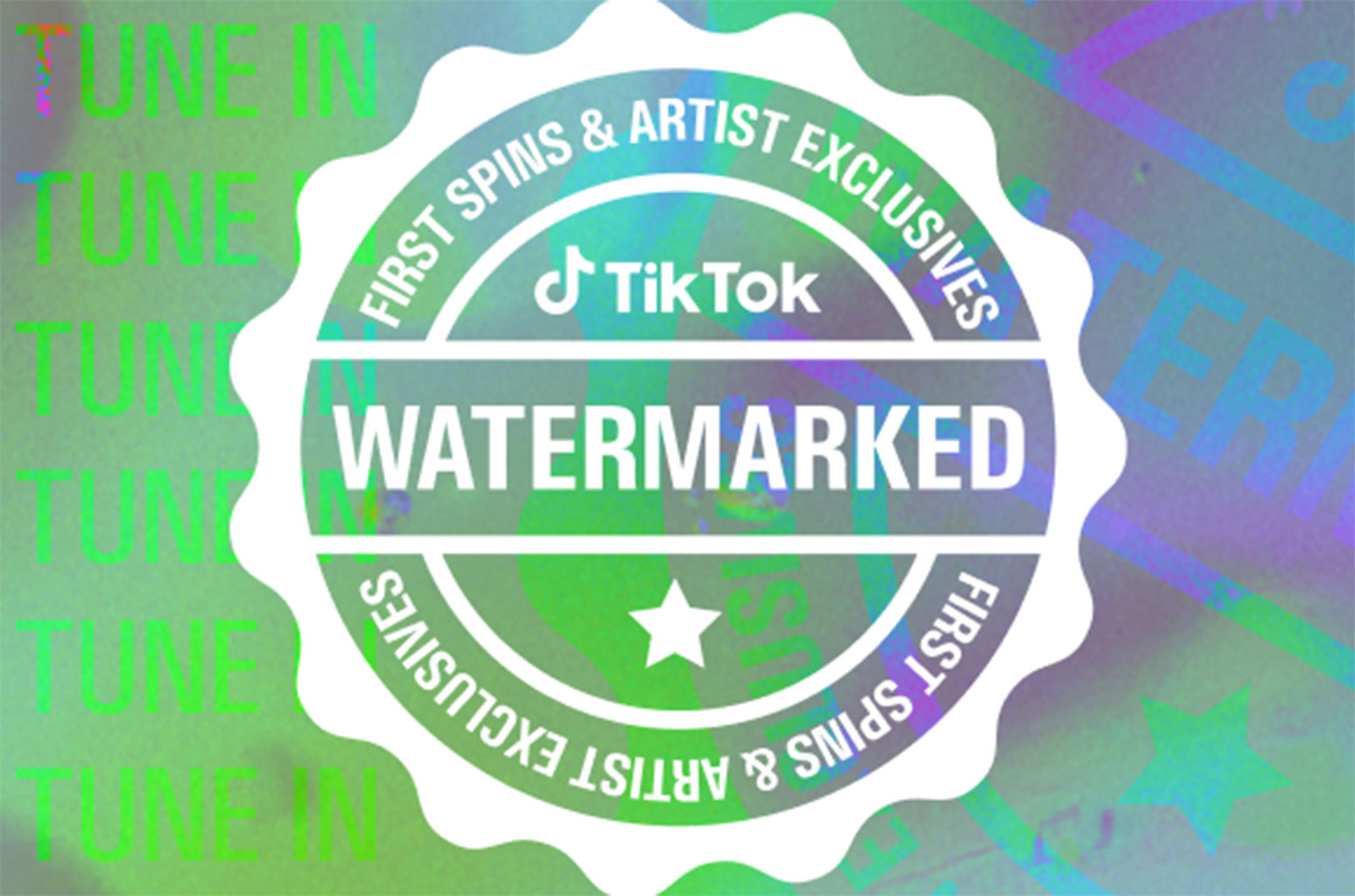 TikTok Watermarked Logo