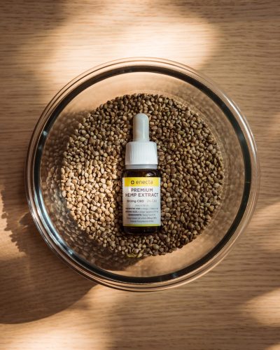 CBD Hemp Extract in bowl. Via Unsplash