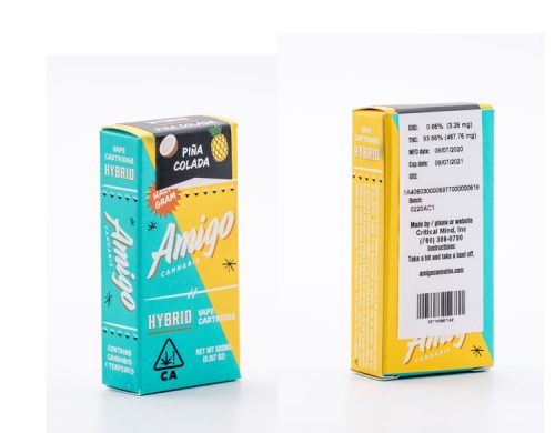 Amigo Pina Colada Vape Cartridge