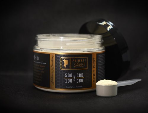 Primary Jane's Honey Dust Powder Is A Multi-Functional Alternative To Traditional CBD & CBG Products Like Gummies, Tinctures, And Chocolates