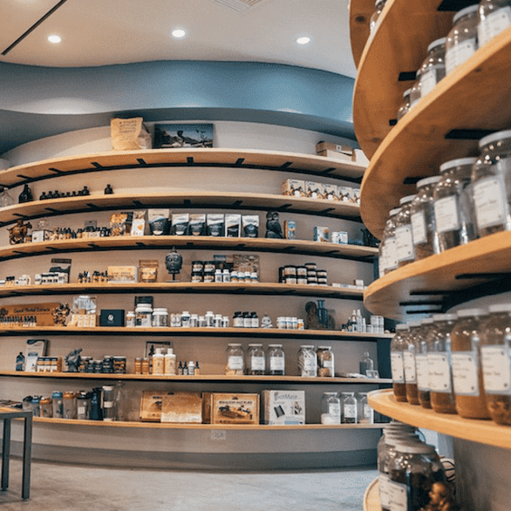 Inside dispensary cannabis social equity business