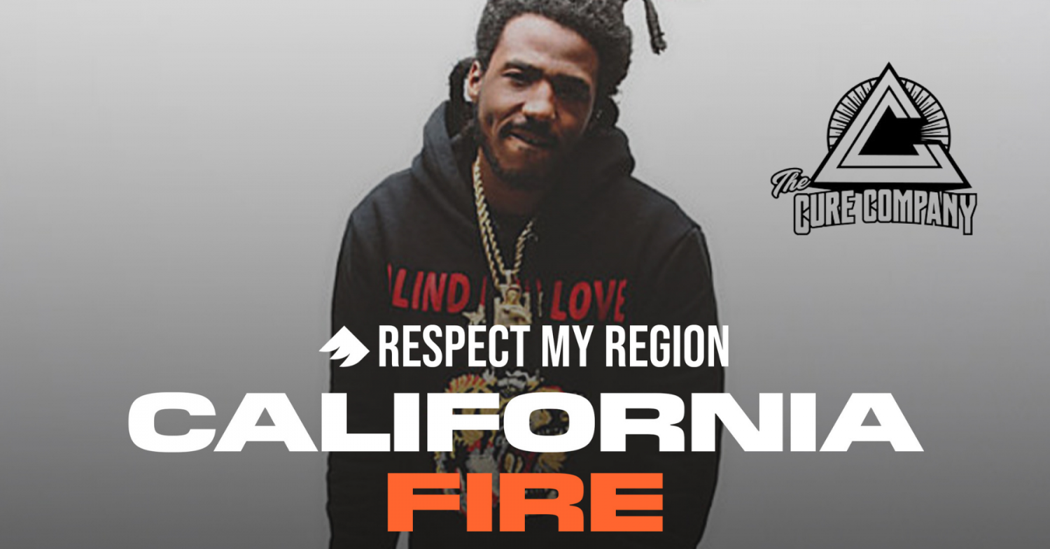 Respect My Region's Official "CA Fire" Spotify Playlist Powered by the Cure Company Showcases The Best Of California Hip-Hop