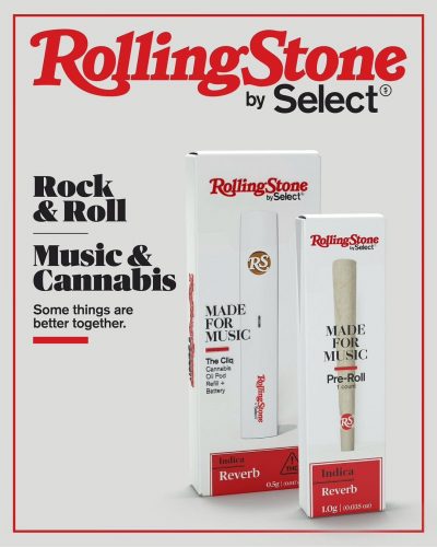 Curaleaf and Select Partner With Rolling Stone To Launch A Dispensary In Las Vegas Plus Pre-Rolled Joints and Custom Vaporizers