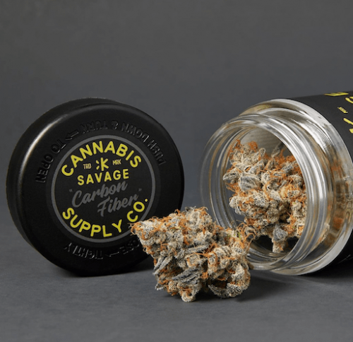 Carbon Fiber strain by K savage in jar