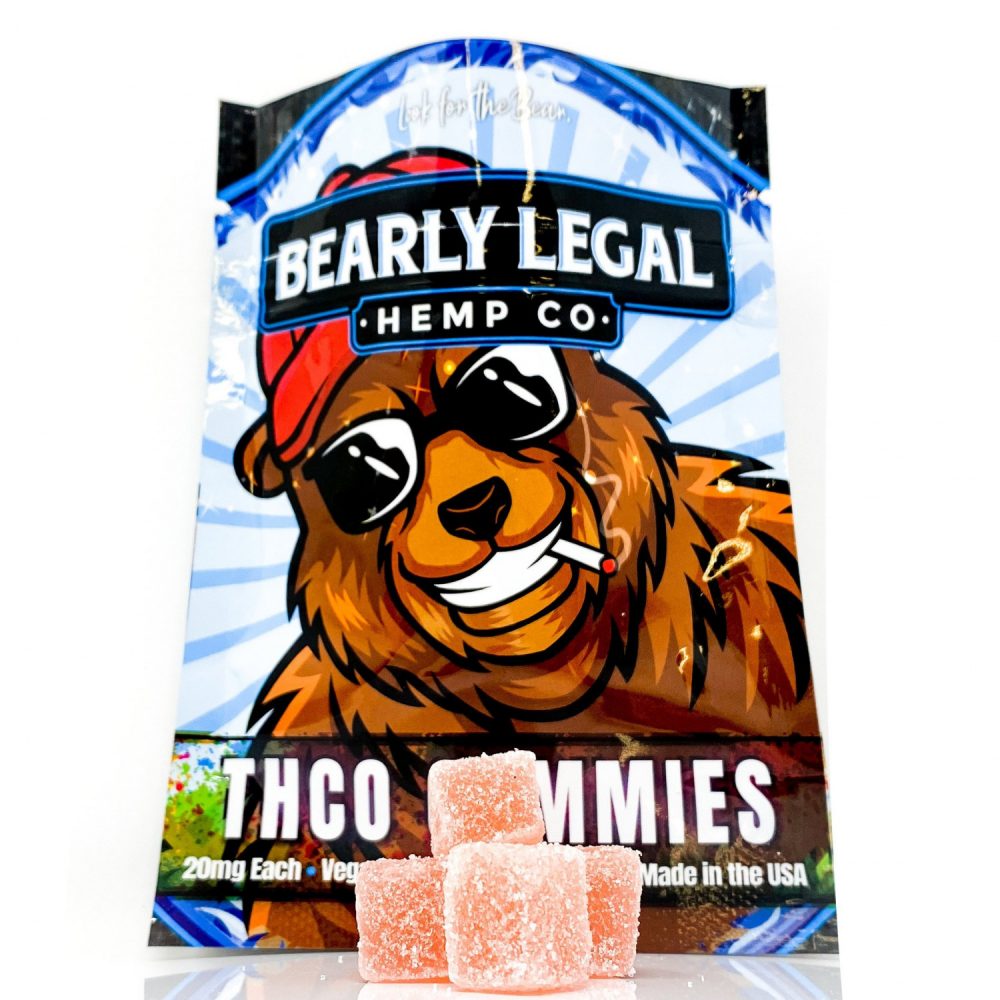 THC-O Gummies by Bearly Legal Hemp