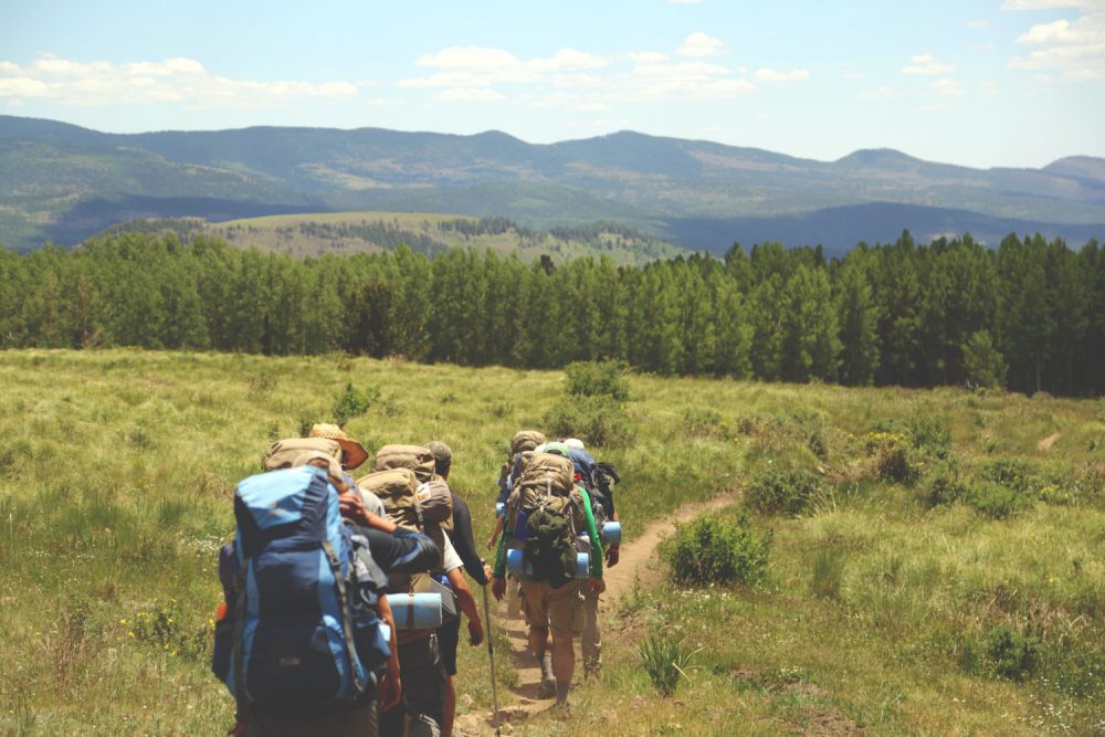 hiking cannabis