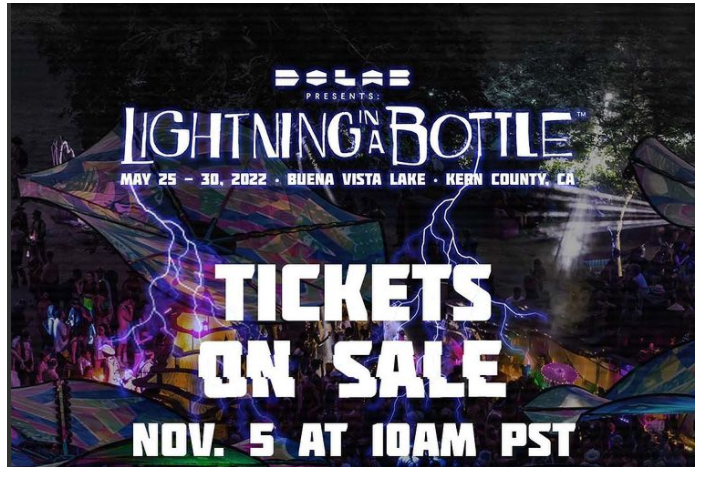 Lightning in a Bottle Announces Lineup for Buena Vista Lake Return From May 25-30