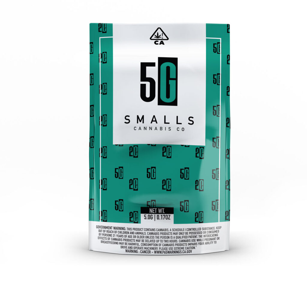 5g smalls flower the cure company cannabis