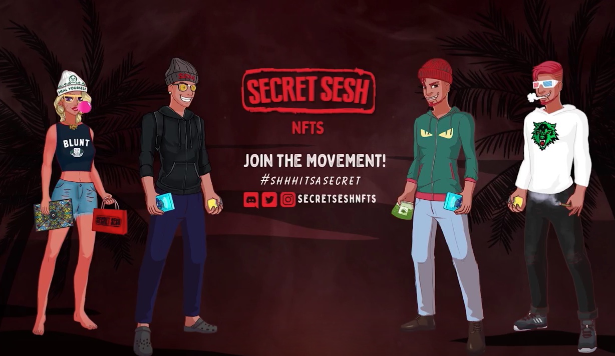 secret sesh cannabis nft