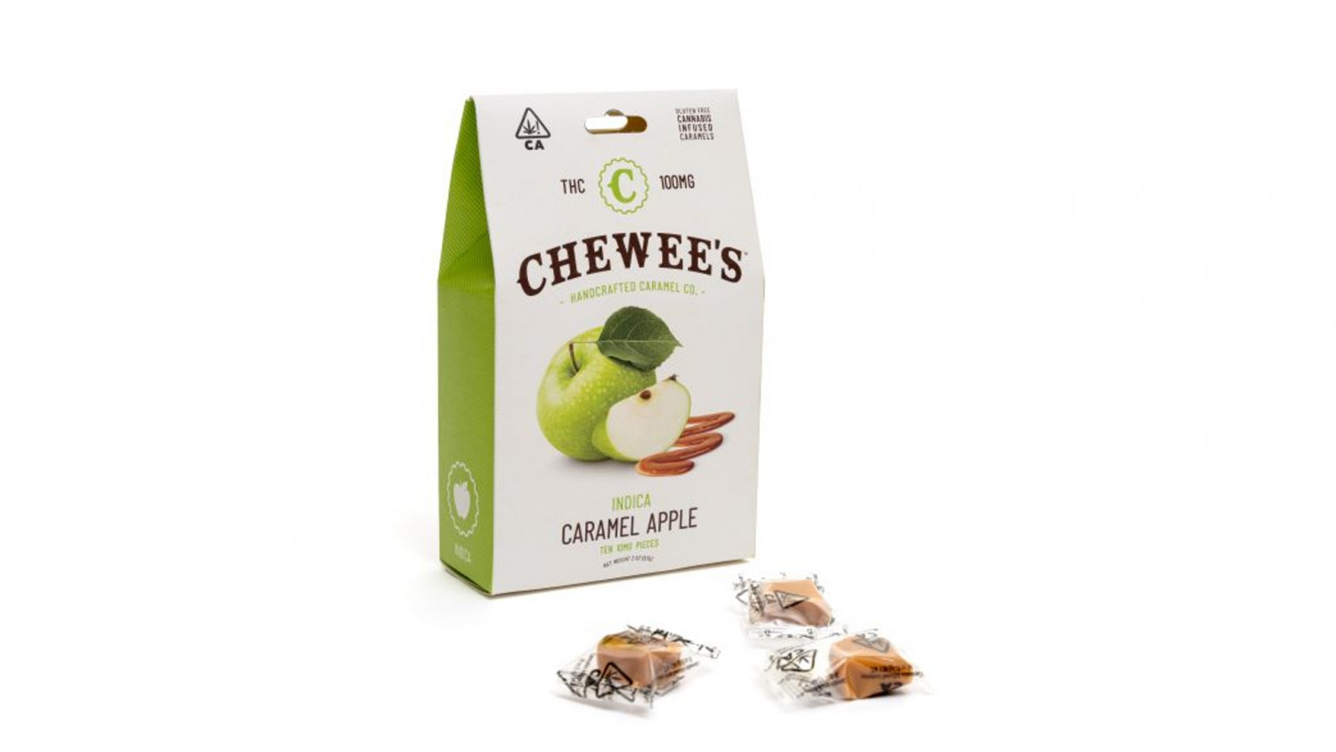 Sativa Caramel Apple Chewee's By 4Front Infuse THC With Timeless Simplicity