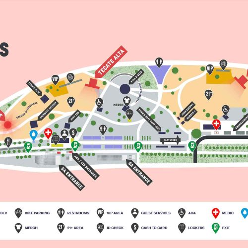 primavera-sound-music-festival-map | Respect My Region