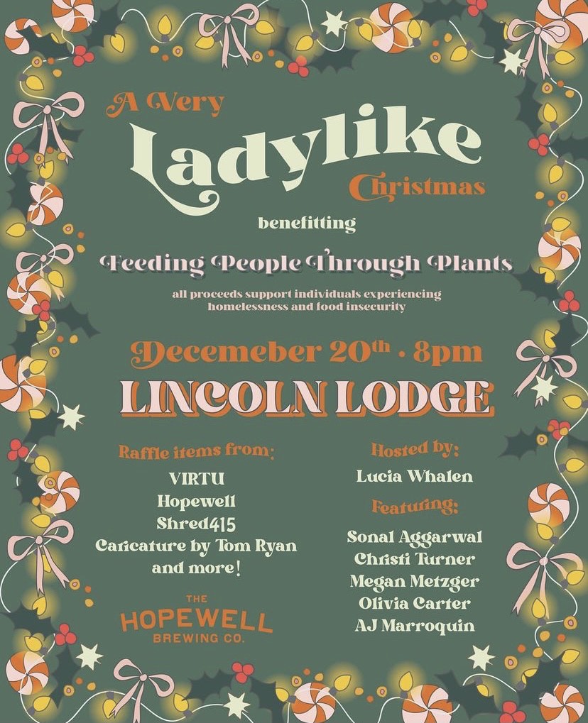 a Very Ladylike Christmas at the Lincoln Lodge