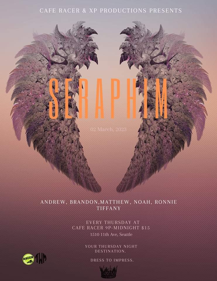 seraphim with tiffany wilson at cafe racer