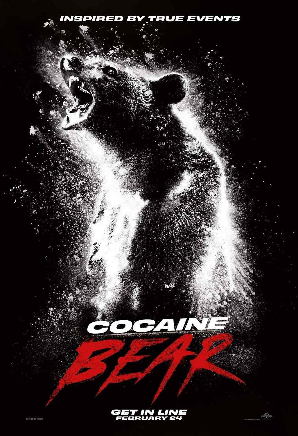 Cocaine Bear (2023) movie poster