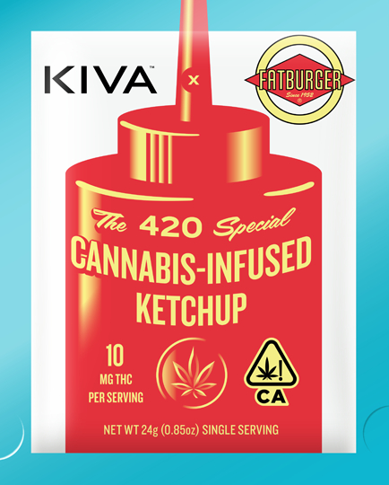 Kiva Confections Partners with Fatburger To Produce Cannabis-Infused Ketchup For 4/20 