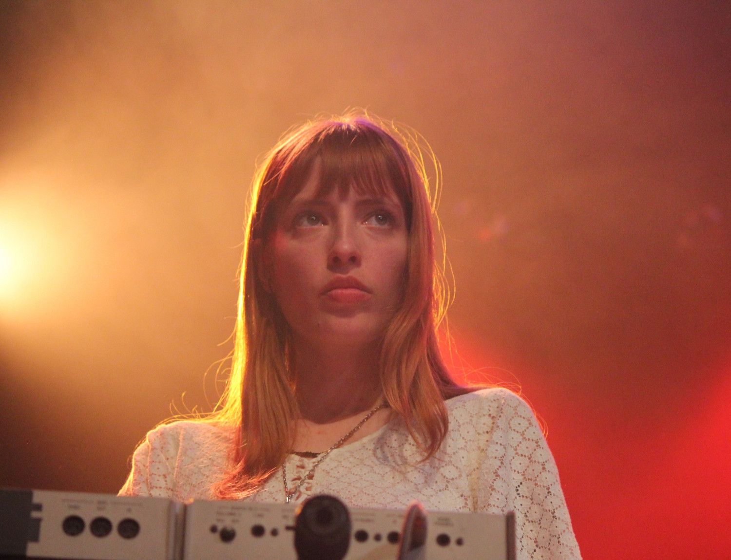 Agustina Ruiz of Los Bitchos at El Rey Theatre