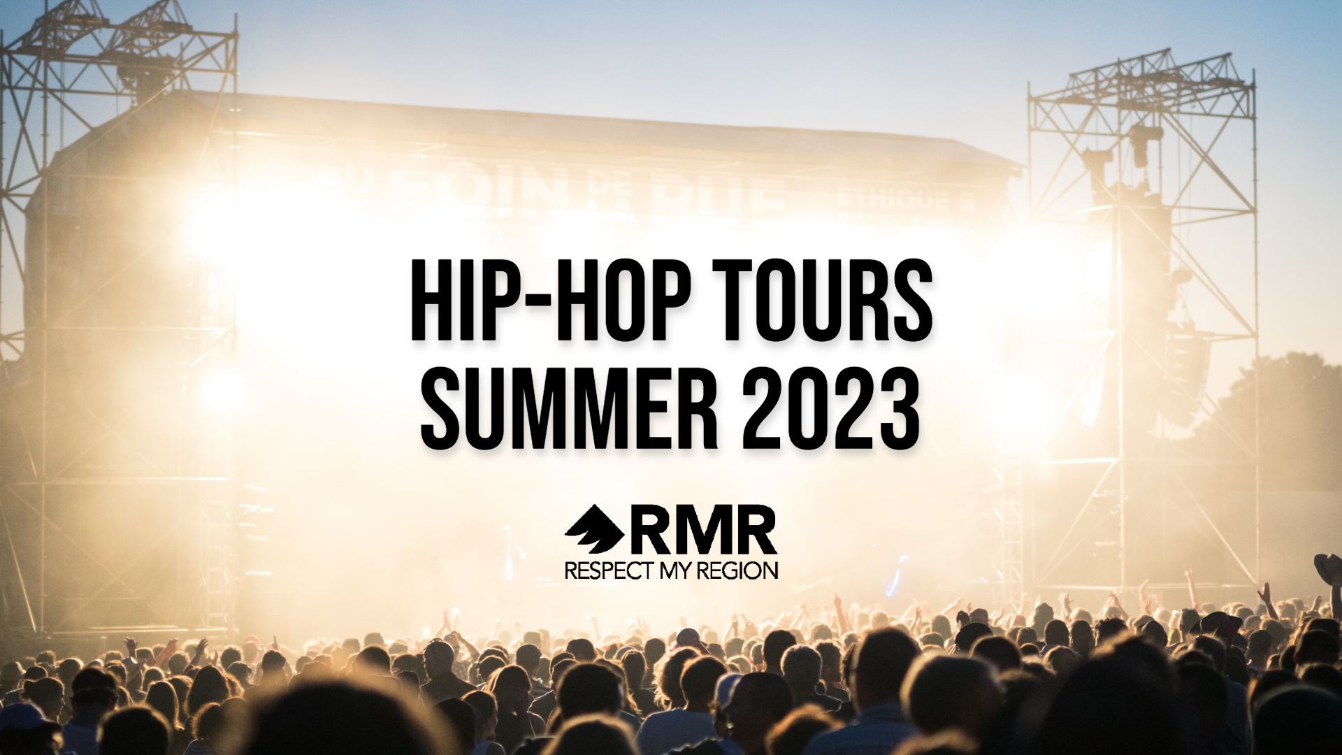 hiphop tours summer 2023 Respect My Region