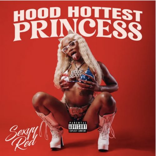 Album cover for Sexxy Red's newest album Hood Hottest Princess