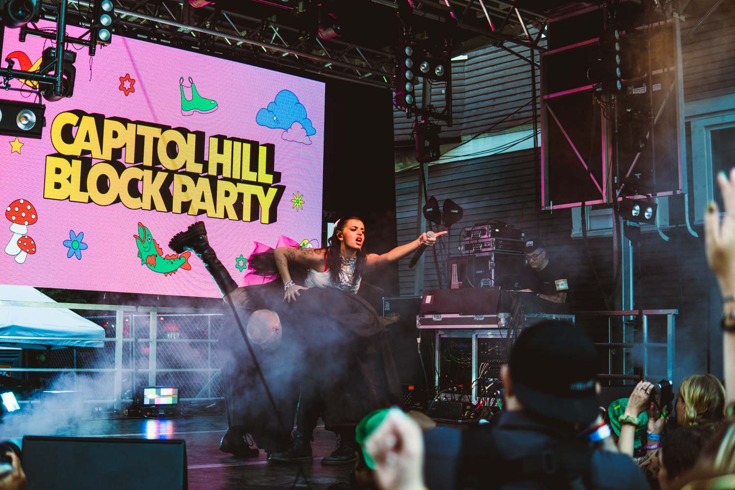 Rebecca Black at the 25th annual Capitol Hill Block Party 2023