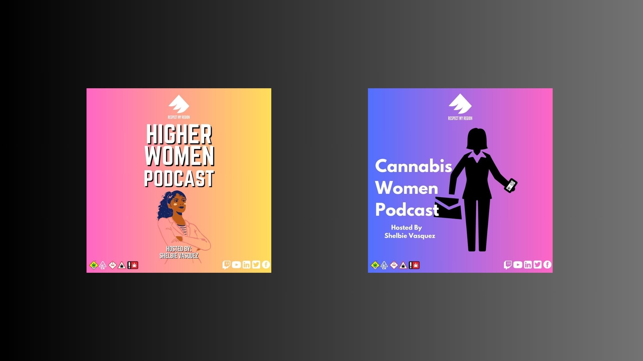 Respect My Region Announces New Cannabis Women Podcast + Season 3 Of The Higher Women Podcast