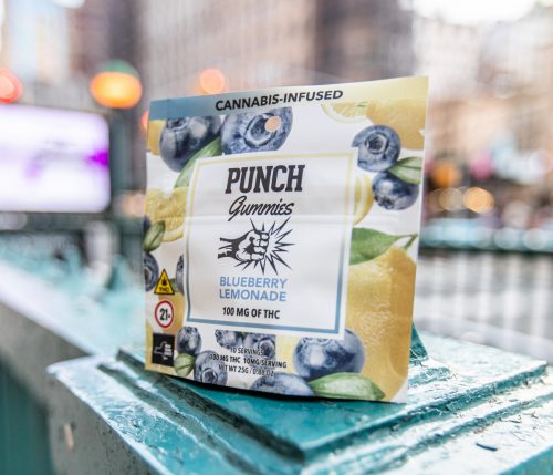 Punch Edibles x NY Gummies - Blueberry Lemonade in the city