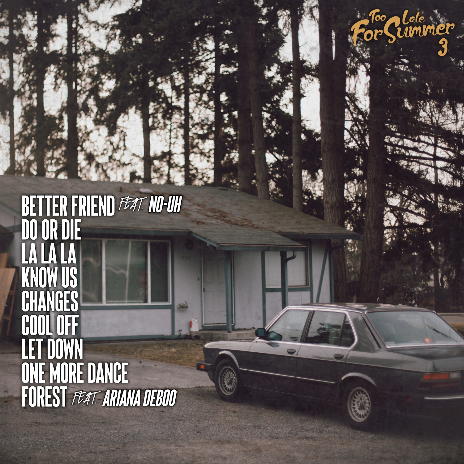 Too Late For Summer 3 Tracklist